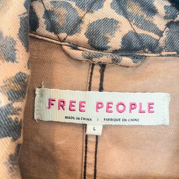 Free People Seize The Day Jacket - Neutral - L - Picture 7 of 8